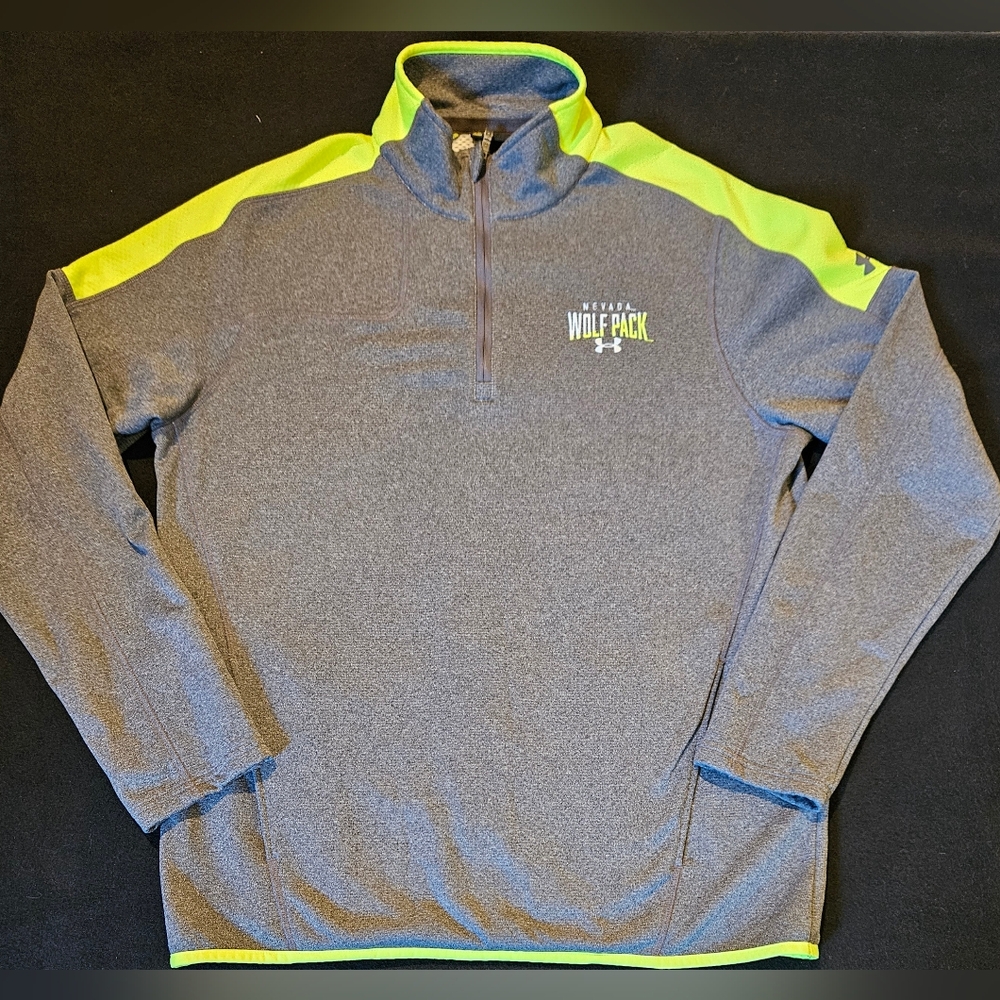 Under Armour‎ ColdGear Nevada Wolfpack 1/4 Zip Pullover Men's Size Large